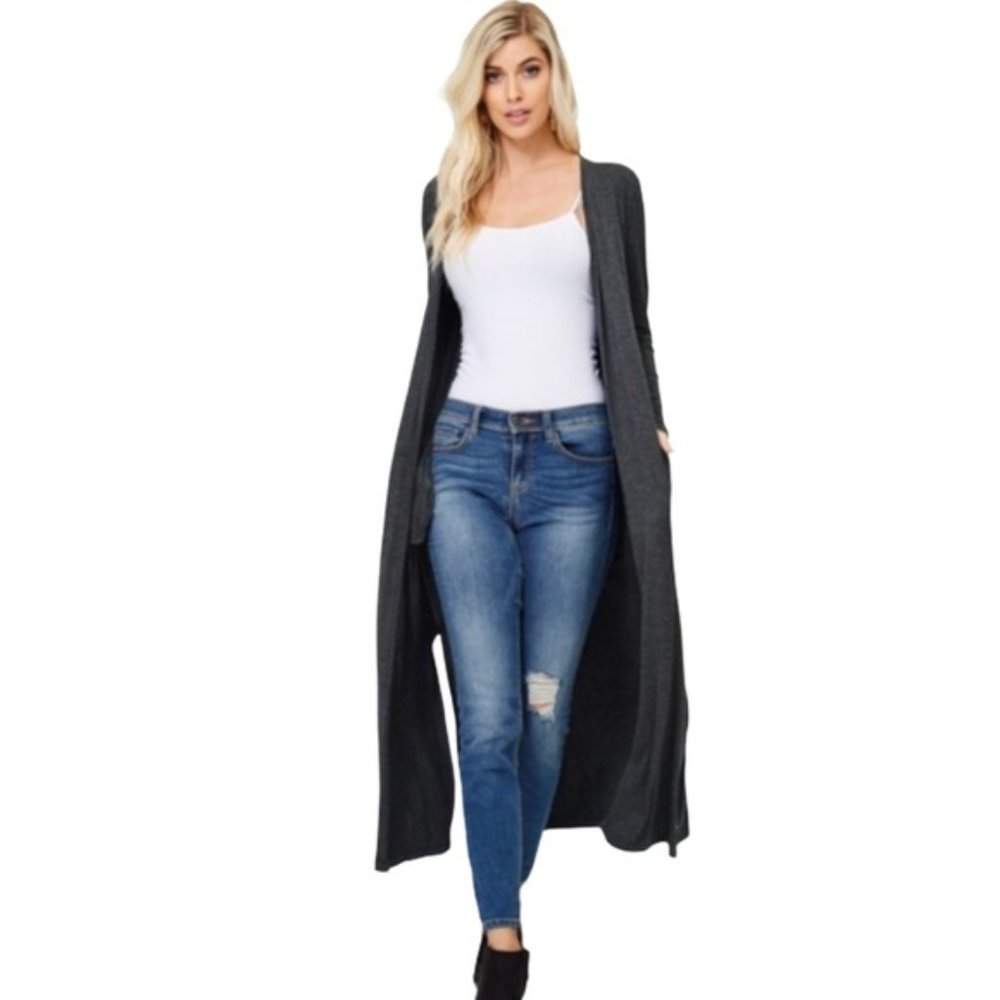 Lightweight Maxi Cardigan - Picture 4 of 9